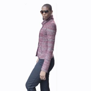 Isabel Marant Red and Black Blazer Tailored Elegance